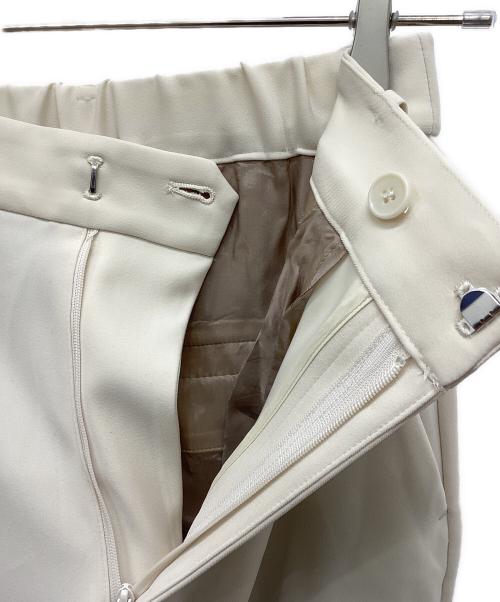 Plage（プラージュ）Plage (プラージュ) washable straight パンツ アイボリー サイズ:32の古着・服飾アイテム