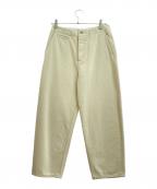 GALERIE VIEギャルリーヴィー）の古着「シーアイランドカラーデニム コクーンパンツ」｜ホワイト