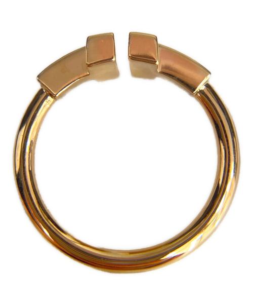 TIFFANY & Co.（ティファニー）TIFFANY & Co. (ティファニー) Tワイヤー シェル ダイヤ サイズ:11号の古着・服飾アイテム