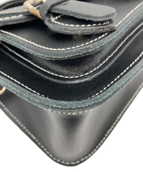 ZATCHELS（ザッチェルズ）ZATCHELS (ザッチェルズ) マイクロサッチェルバッグ ブラックの古着・服飾アイテム