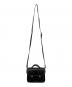 ZATCHELS (ザッチェルズ) マイクロサッチェルバッグ ブラック：6000円
