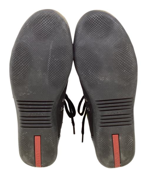 PRADA SPORTS（プラダスポーツ）PRADA SPORTS (プラダスポーツ) ハイカットスニーカー ブラック サイズ:5の古着・服飾アイテム