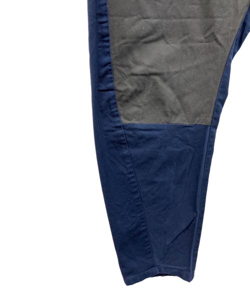 Vivienne Westwood man（ヴィヴィアン ウェストウッド マン）Vivienne Westwood man (ヴィヴィアン ウェストウッド マン) バイカラー トラウザーズ ネイビー サイズ:48の古着・服飾アイテム