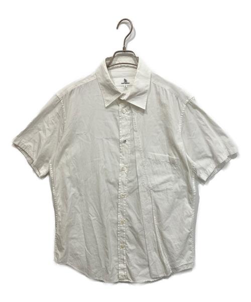 Y's（ワイズ）Y's (ワイズ) アシンメトリーデザインシャツ ホワイト サイズ:4の古着・服飾アイテム