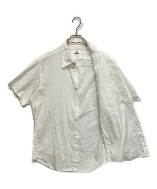 Y's（ワイズ）Y's (ワイズ) アシンメトリーデザインシャツ ホワイト サイズ:4の古着・服飾アイテム