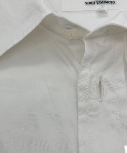 Y's（ワイズ）Y's (ワイズ) アシンメトリーデザインシャツ ホワイト サイズ:4の古着・服飾アイテム