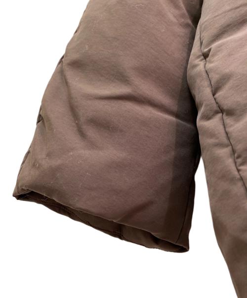 CLANE（クラネ）CLANE (クラネ) COCOON SHORT DOWN COAT ブラウンの古着・服飾アイテム