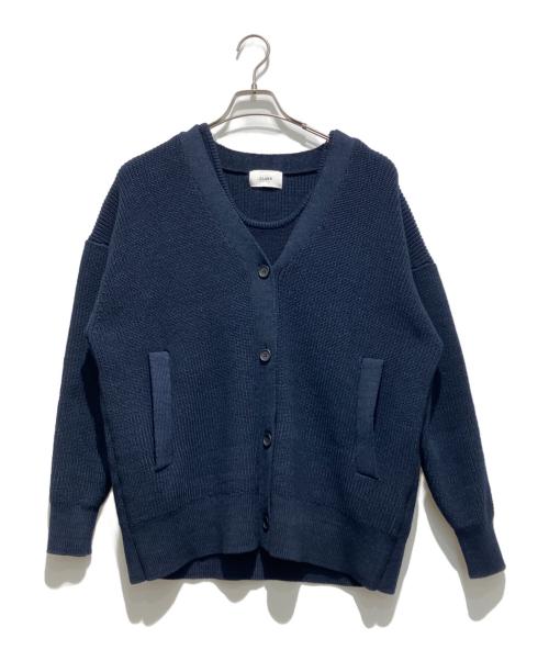 CLANE（クラネ）CLANE (クラネ) BUSTIER SET KNIT CARDIGAN ネイビー サイズ:1の古着・服飾アイテム
