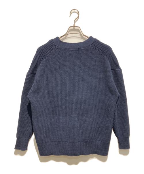 CLANE（クラネ）CLANE (クラネ) BUSTIER SET KNIT CARDIGAN ネイビー サイズ:1の古着・服飾アイテム