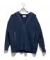 CLANE（クラネ）の古着「BUSTIER SET KNIT CARDIGAN」｜ネイビー