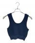 中古・古着 CLANE (クラネ) BUSTIER SET KNIT CARDIGAN ネイビー サイズ:1：12000円