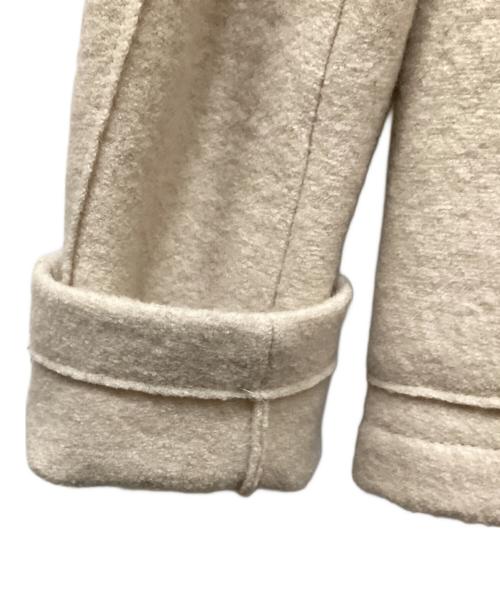 HARRIS WHARF LONDON（ハリスワーフロンドン）HARRIS WHARF LONDON (ハリスワーフロンドン) ニットジャケット ベージュ サイズ:42の古着・服飾アイテム