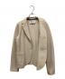 中古・古着 HARRIS WHARF LONDON (ハリスワーフロンドン) ニットジャケット ベージュ サイズ:42：5000円