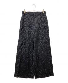 theory luxe（セオリーリュクス）の古着「Eclaire Salut Stl Pant」｜ブラック