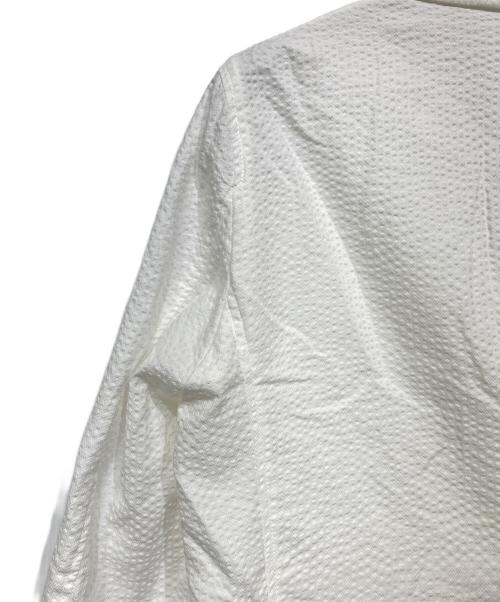 LARDINI（ラルディーニ）LARDINI (ラルディーニ) シアサッカージャケット ホワイト サイズ:42の古着・服飾アイテム