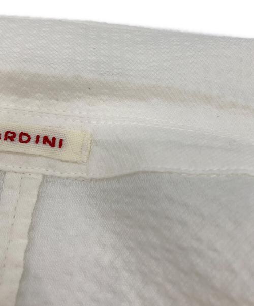LARDINI（ラルディーニ）LARDINI (ラルディーニ) シアサッカージャケット ホワイト サイズ:42の古着・服飾アイテム