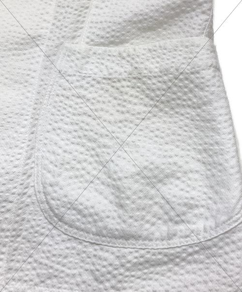 LARDINI（ラルディーニ）LARDINI (ラルディーニ) シアサッカージャケット ホワイト サイズ:42の古着・服飾アイテム