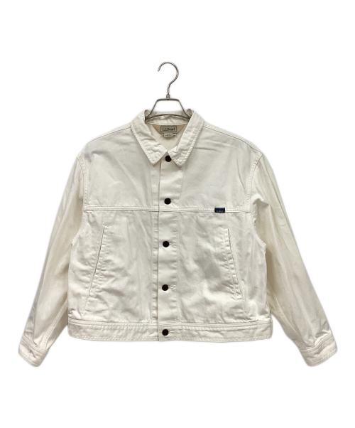 L.L.Bean（エルエルビーン）L.L.Bean (エルエルビーン) Readfield Denim Jacket ホワイト サイズ:Mの古着・服飾アイテム