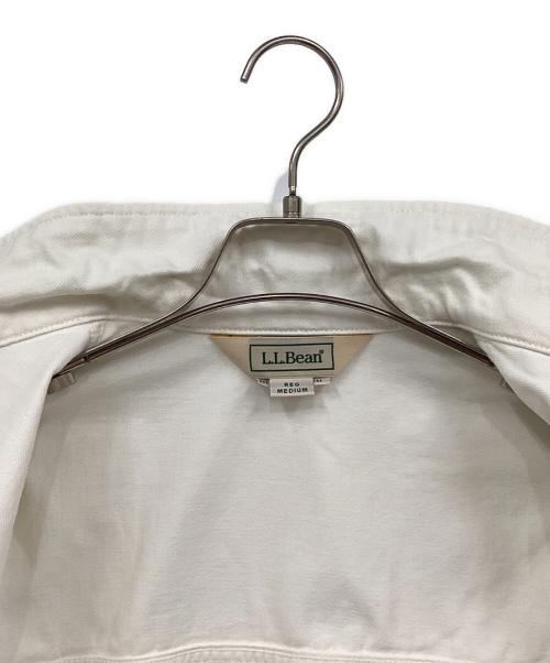 L.L.Bean（エルエルビーン）L.L.Bean (エルエルビーン) Readfield Denim Jacket ホワイト サイズ:Mの古着・服飾アイテム