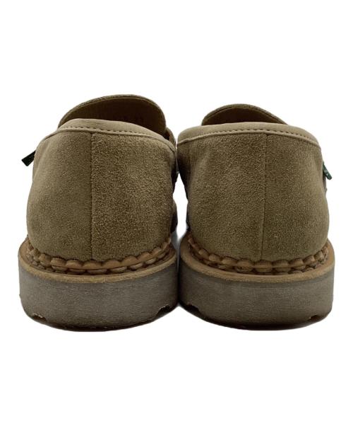 PARABOOT（パラブーツ）PARABOOT (パラブーツ) ベロアレザー ローファー ベージュ サイズ:5の古着・服飾アイテム