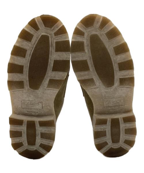 PARABOOT（パラブーツ）PARABOOT (パラブーツ) ベロアレザー ローファー ベージュ サイズ:5の古着・服飾アイテム