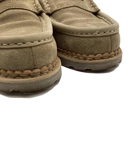 PARABOOT（パラブーツ）PARABOOT (パラブーツ) ベロアレザー ローファー ベージュ サイズ:5の古着・服飾アイテム