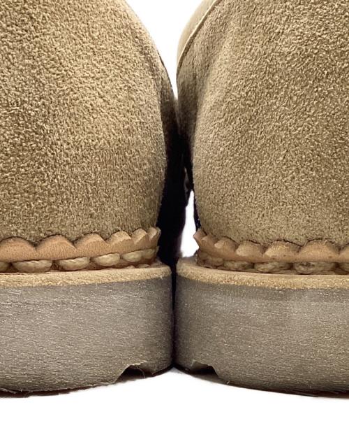 PARABOOT（パラブーツ）PARABOOT (パラブーツ) ベロアレザー ローファー ベージュ サイズ:5の古着・服飾アイテム