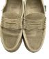 中古・古着 PARABOOT (パラブーツ) ベロアレザー ローファー ベージュ サイズ:5：24000円