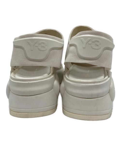 Y-3（ワイスリー）Y-3 (ワイスリー) adidas (アディダス) RIVALRY SANDAL ホワイト サイズ:24の古着・服飾アイテム