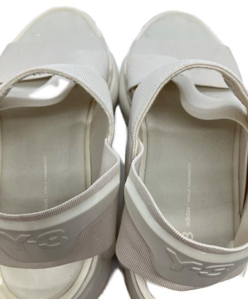 Y-3（ワイスリー）Y-3 (ワイスリー) adidas (アディダス) RIVALRY SANDAL ホワイト サイズ:24の古着・服飾アイテム
