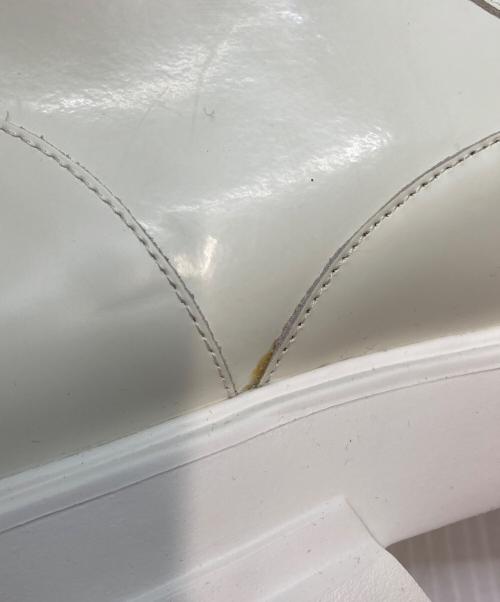 lost in echo（ロスト イン エコー）lost in echo (ロスト イン エコー) レースアップブーツ ホワイト サイズ:24.5cmの古着・服飾アイテム