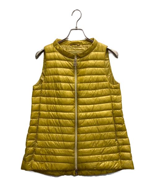 HERNO（ヘルノ）HERNO (ヘルノ) ダウンベスト イエロー サイズ:SIZE 42の古着・服飾アイテム