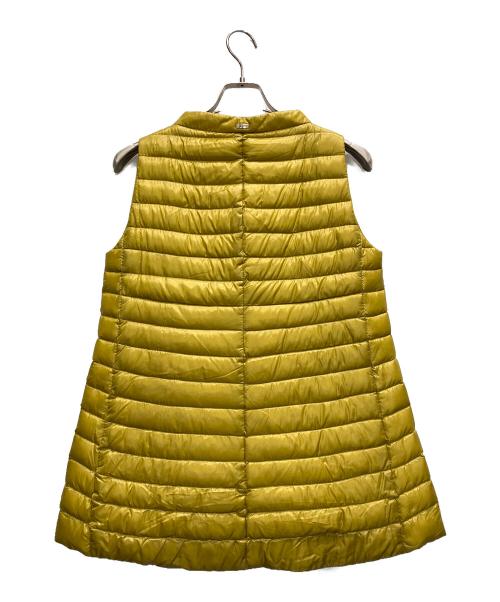 HERNO（ヘルノ）HERNO (ヘルノ) ダウンベスト イエロー サイズ:SIZE 42の古着・服飾アイテム