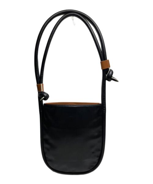 MARNI（マルニ）MARNI (マルニ) MARCEL KNOT フラットバッグ ブラウン×ブラックの古着・服飾アイテム