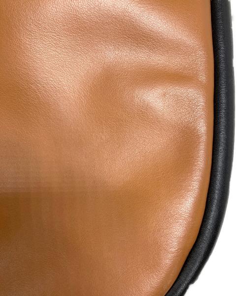 MARNI（マルニ）MARNI (マルニ) MARCEL KNOT フラットバッグ ブラウン×ブラックの古着・服飾アイテム