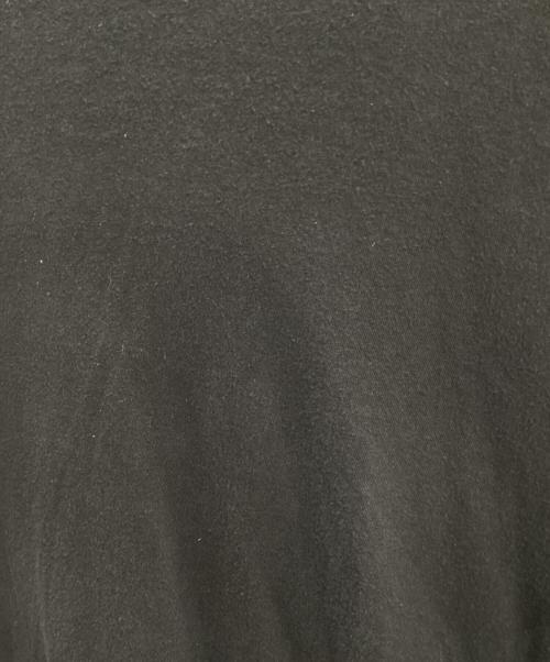 Yohji Yamamoto pour homme（ヨウジヤマモト プールオム）Yohji Yamamoto pour homme (ヨウジヤマモト プールオム) カルティマ天竺 新丸首 長袖 ブラック サイズ:3の古着・服飾アイテム