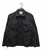 sacaiサカイ）の古着「Cotton Weather Mix Blouson」｜ブラック