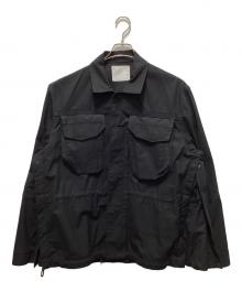 sacai（サカイ）の古着「Cotton Weather Mix Blouson」｜ブラック
