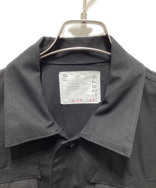 sacai（サカイ）sacai (サカイ) Cotton Weather Mix Blouson ブラック サイズ:4の古着・服飾アイテム