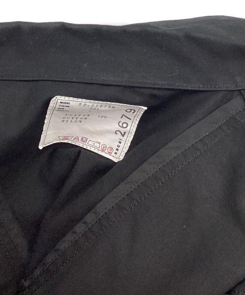 sacai（サカイ）sacai (サカイ) Cotton Weather Mix Blouson ブラック サイズ:4の古着・服飾アイテム