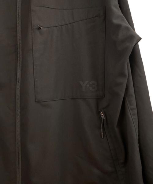Y-3（ワイスリー）Y-3 (ワイスリー) CLASSIC REFINED WOOL HOODED WINDBREAKER ブラック サイズ:XLの古着・服飾アイテム