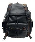 Dior×cactus jackディオール×カクタス・ジャック）の古着「HIT THE ROAD BACKPACK(ヒットザロードバックパック)」｜ブラック×ブラウン