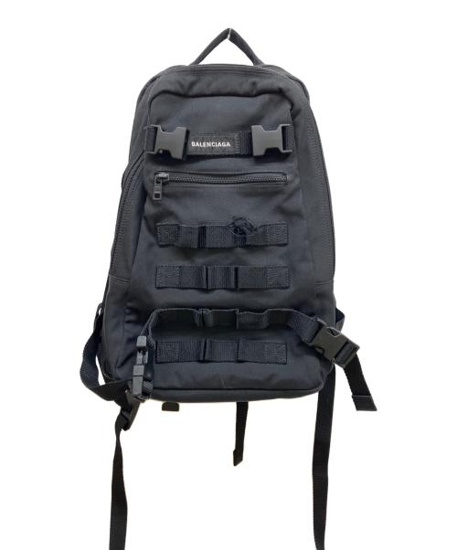 BALENCIAGA（バレンシアガ）BALENCIAGA (バレンシアガ) バックパック ブラックの古着・服飾アイテム