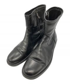 中古・古着通販】shiun (シウン) GRAIN CHELSEA BOOTS ブラック サイズ