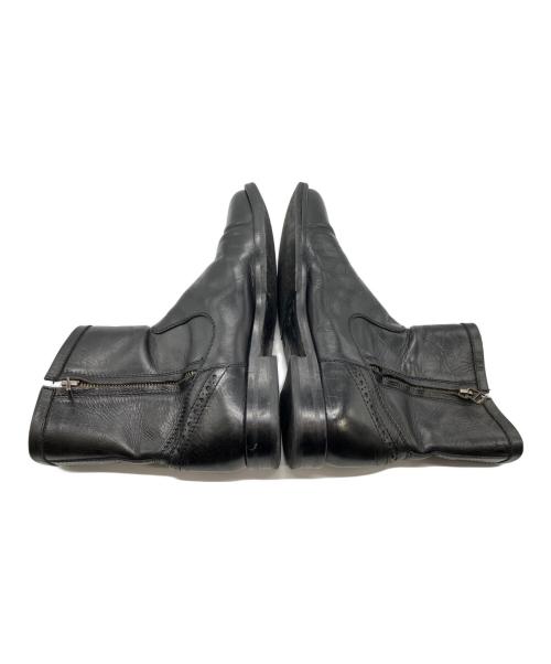 ringhio（リンギオ）ringhio (リンギオ) サイドジップブーツ ブラック サイズ:40の古着・服飾アイテム