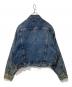 LEVI'S (リーバイス) ケミカルウォッシュデニムジャケット ブルー サイズ:Ｌ：10000円