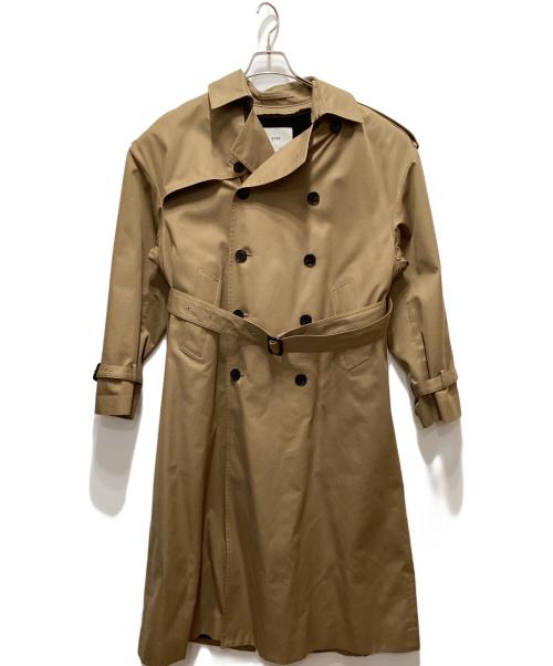 HYKE（ハイク）HYKE (ハイク) TRENCH COAT BIG FIT ベージュ サイズ:2の古着・服飾アイテム