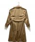 HYKE (ハイク) TRENCH COAT BIG FIT ベージュ サイズ:2：36000円
