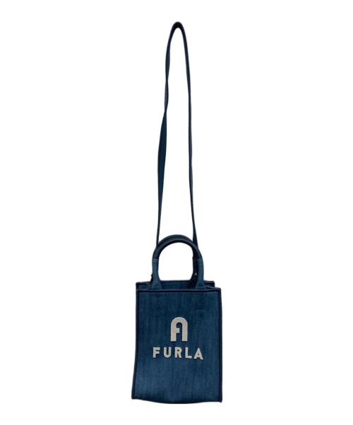 FURLA（フルラ）FURLA (フルラ) OPPORTUNITY MINI TOTE N/S インディゴの古着・服飾アイテム