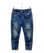 YANUKヤヌーク）の古着「デニット ラウンジ パンツ」｜インディゴ